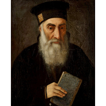 РЕПРОДУКЦИИ НА КАРТИНИ  Портрет на духовник (1858)